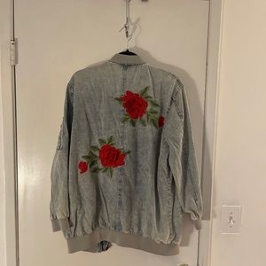 Hayden los angeles oversized jean jacket medium